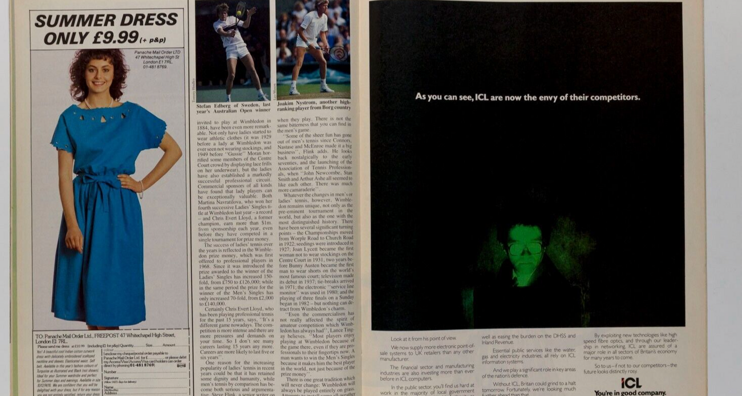 David Bowie JIM HENSON Labyrinth AGENT 007 Wimbledon HMS SHIP Telegraph magazine