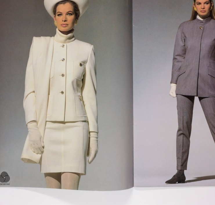 Cordula Reyer ESCADA Margaretha Ley LOOKBOOK 80s VTG catalog 1980's catalogue