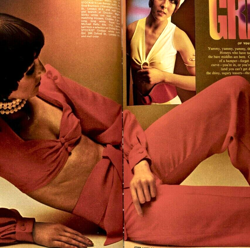 MAXINE SANDERS Supernatural Issue WITCHCRAFT Oliver Reed BIBA vtg HONEY magazine