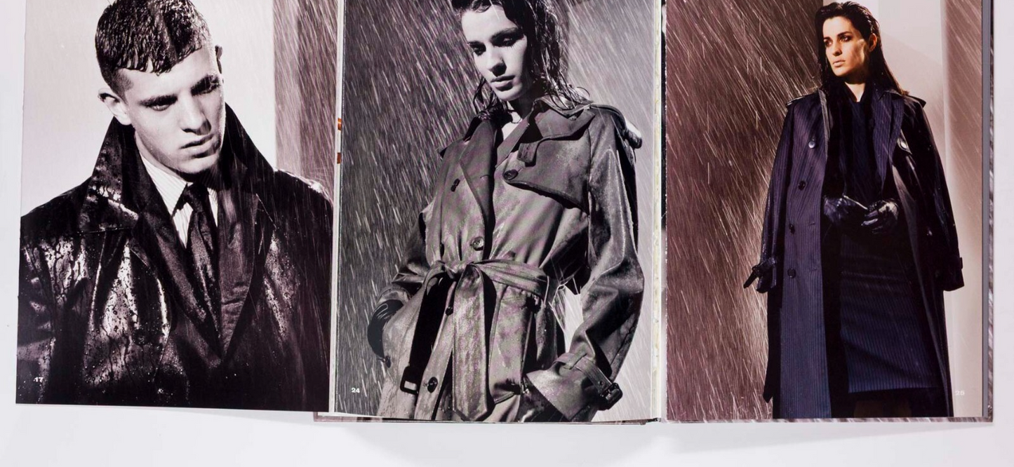 Amanda Moore ALASDAIR McLELLAN Aquascutum LOOKBOOK Winter 2004 JERMAINE JENAS UK