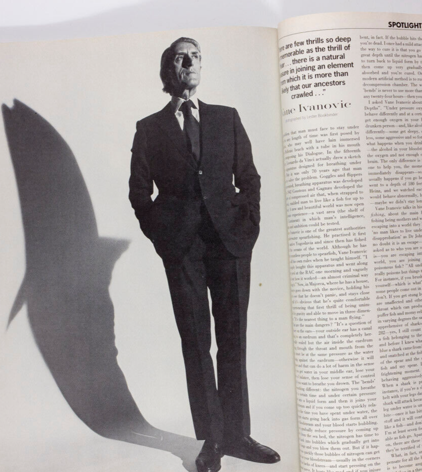MARIE HELVIN David Bailey ANN SHAUFUSS Rene Gruau RINGO STARR Tonik MEN IN Vogue