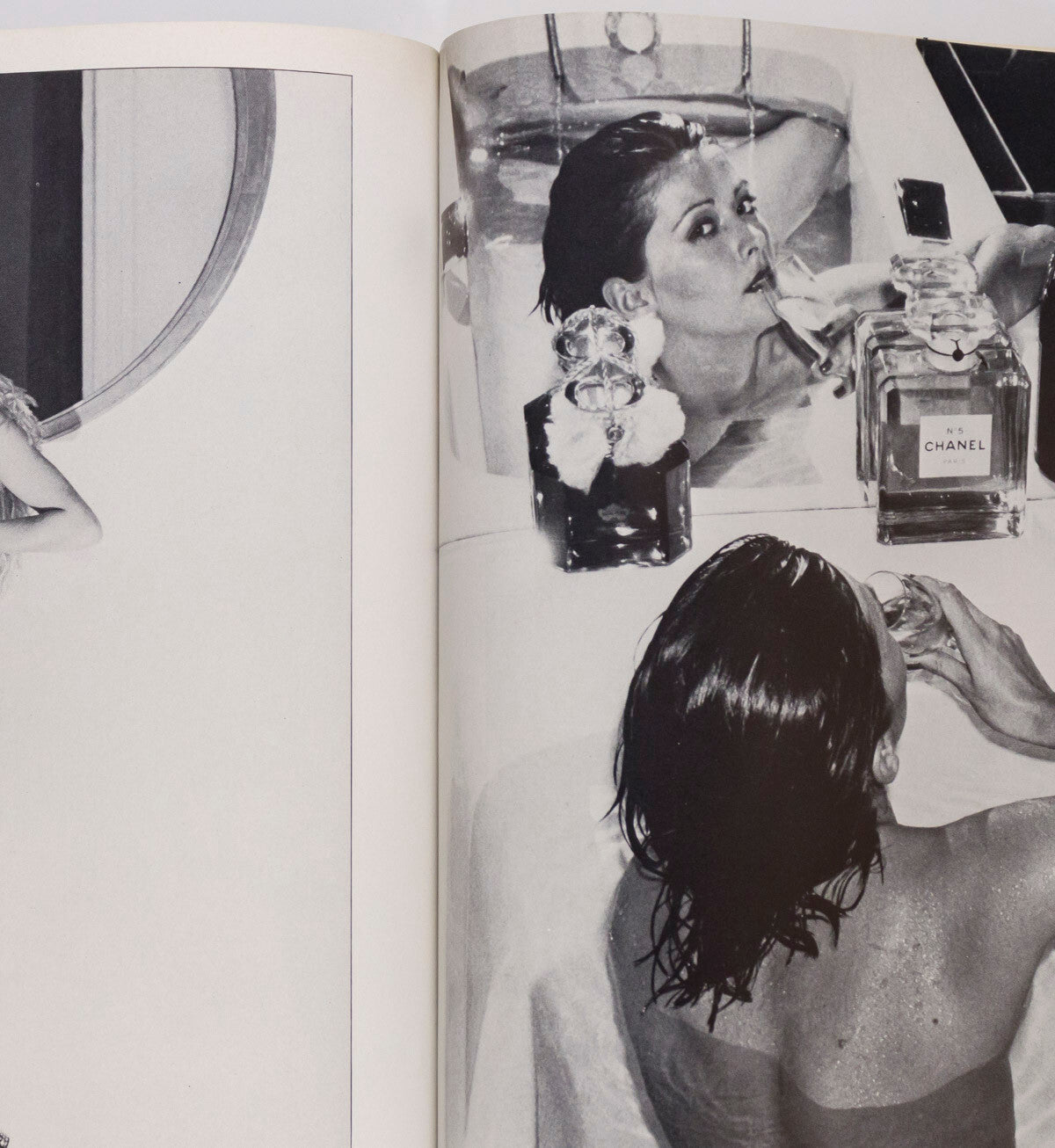 PARIS VOGUE par by MARLENE DIETRICH Helmut Newton GUY BOURDIN magazine 1974 Xmas