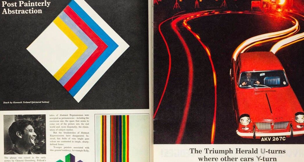 Robert Rauschenberg DAVID HOCKNEY Art BRIDGET RILEY Krushchev OBSERVER magazine