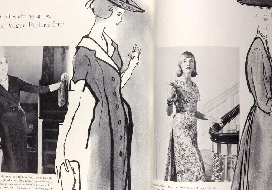 Norman Parkinson RENE BOUCHE Carroll Baker PIERRE BONNARD Vogue 1957 February UK