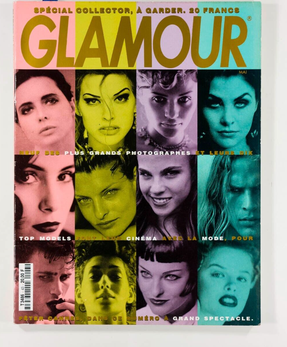 Linda Evangelista HELENA CHRISTENSEN Isabella Rossellini WEBER Glamour magazine