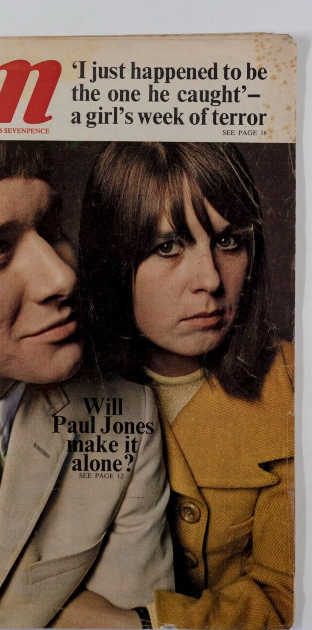 Paul Jones JEAN SHRIMPTON Joanna Lumley SPENCER DAVIS John Goude WM magazine 60s