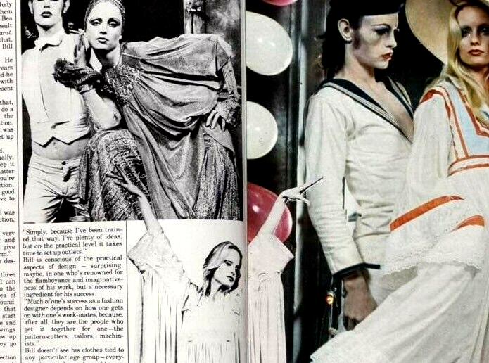 BIBA Marc Bolan JACK NICHOLSON 19 magazine Dec 1974 WESTWOOD McLAREN SEX SHOP UK