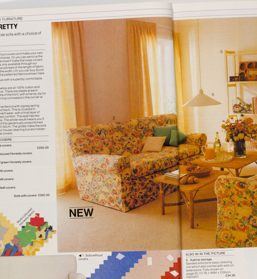 HABITAT catalogue TERENCE CONRAN Interior Design magazine PALASET Pagoda STORAGE