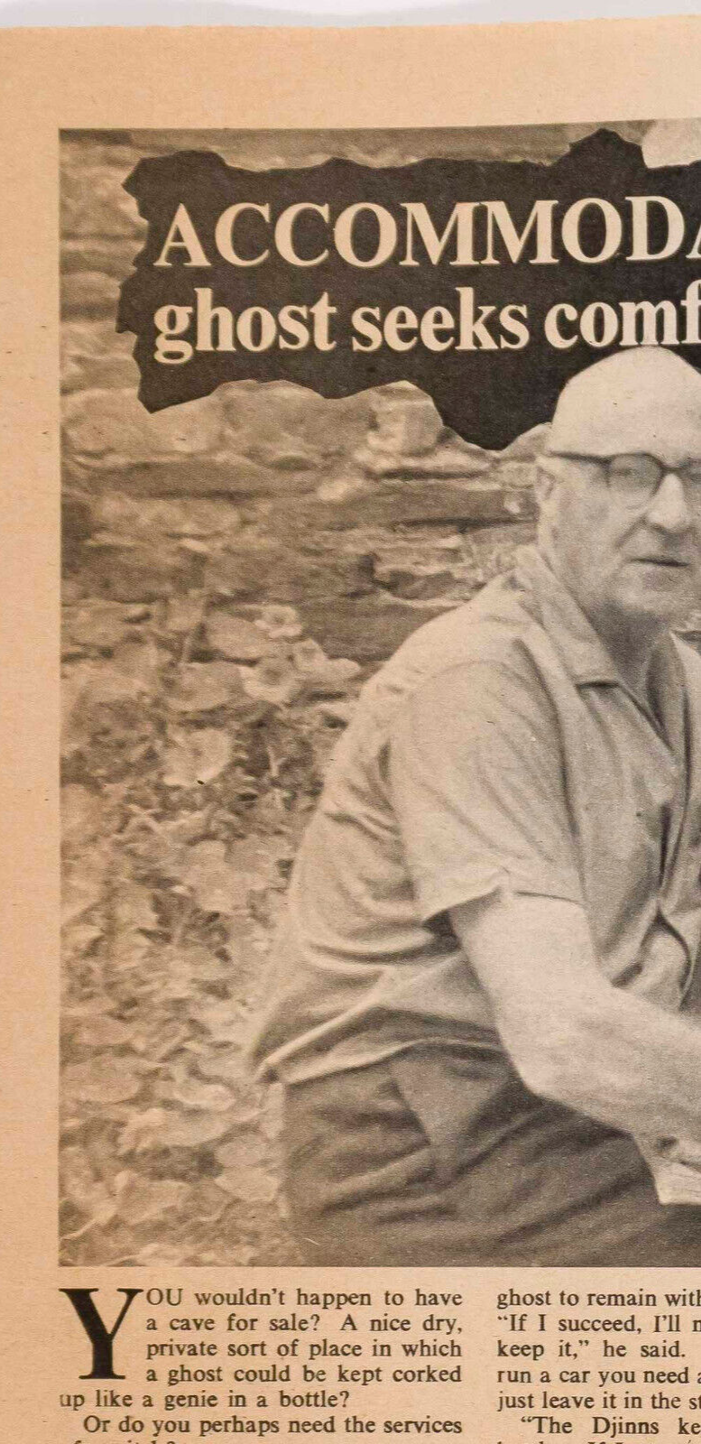 Cecil Williamson WITCHCRAFT Black Magic Museum OCCULT Witch GHOSTS - UK magazine