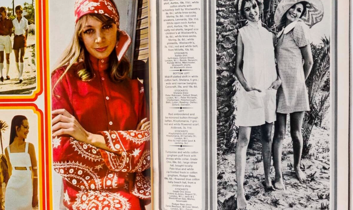 Alan Aldridge KLEPTOMANIA Vanessa Redgrave GYPSY Foale & Tuffin HONEY magazine