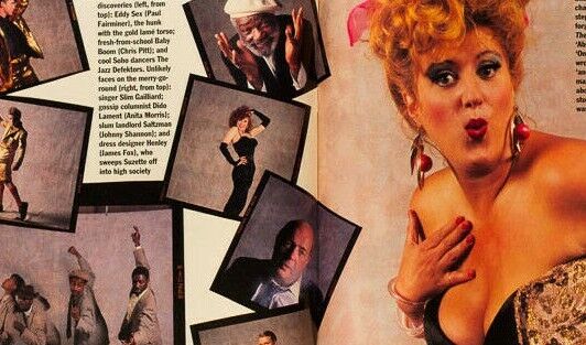 DAVID BOWIE James Fox LIONEL BLAIR Anita Morris PATSY KENSIT Observer magazine