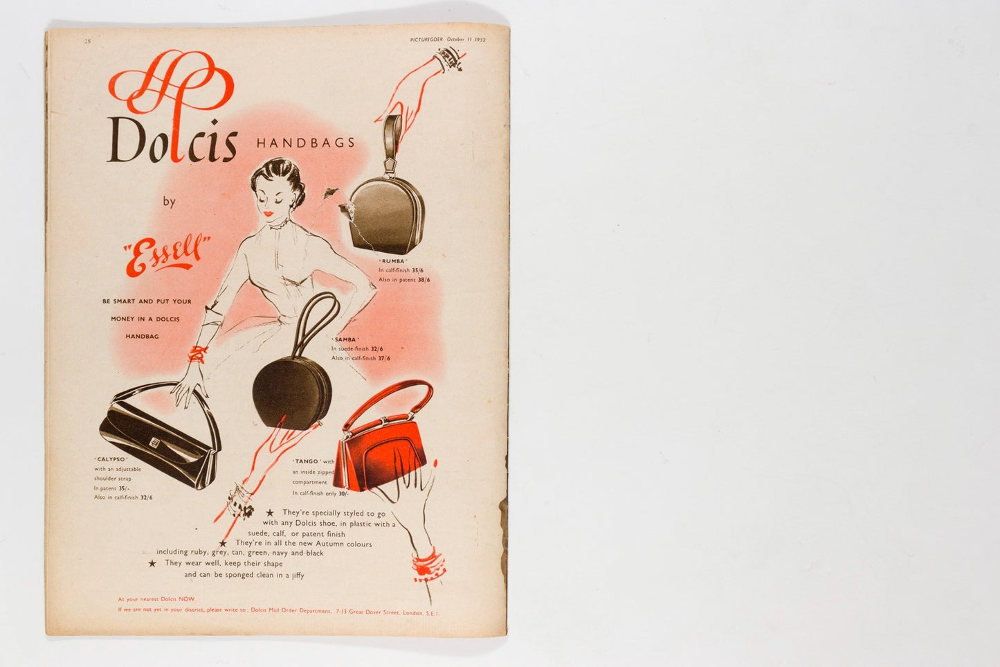 AUDREY HEPBURN Joan Crawford CHARLIE CHAPLIN Picturegoer magazine October 1952