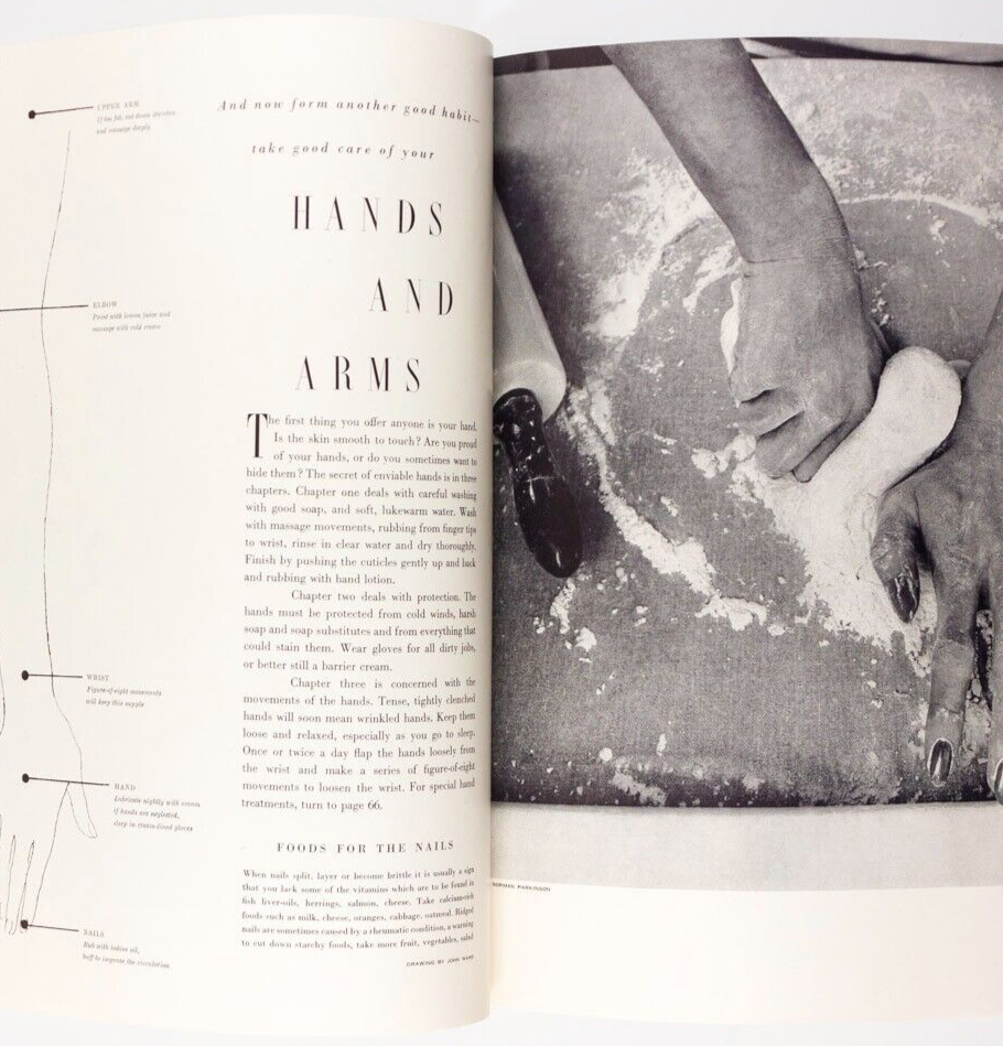 Norman Parkinson CARMEN DELL'OREFICE John Ward VOGUE BEAUTY Book 1951 Blumenfeld