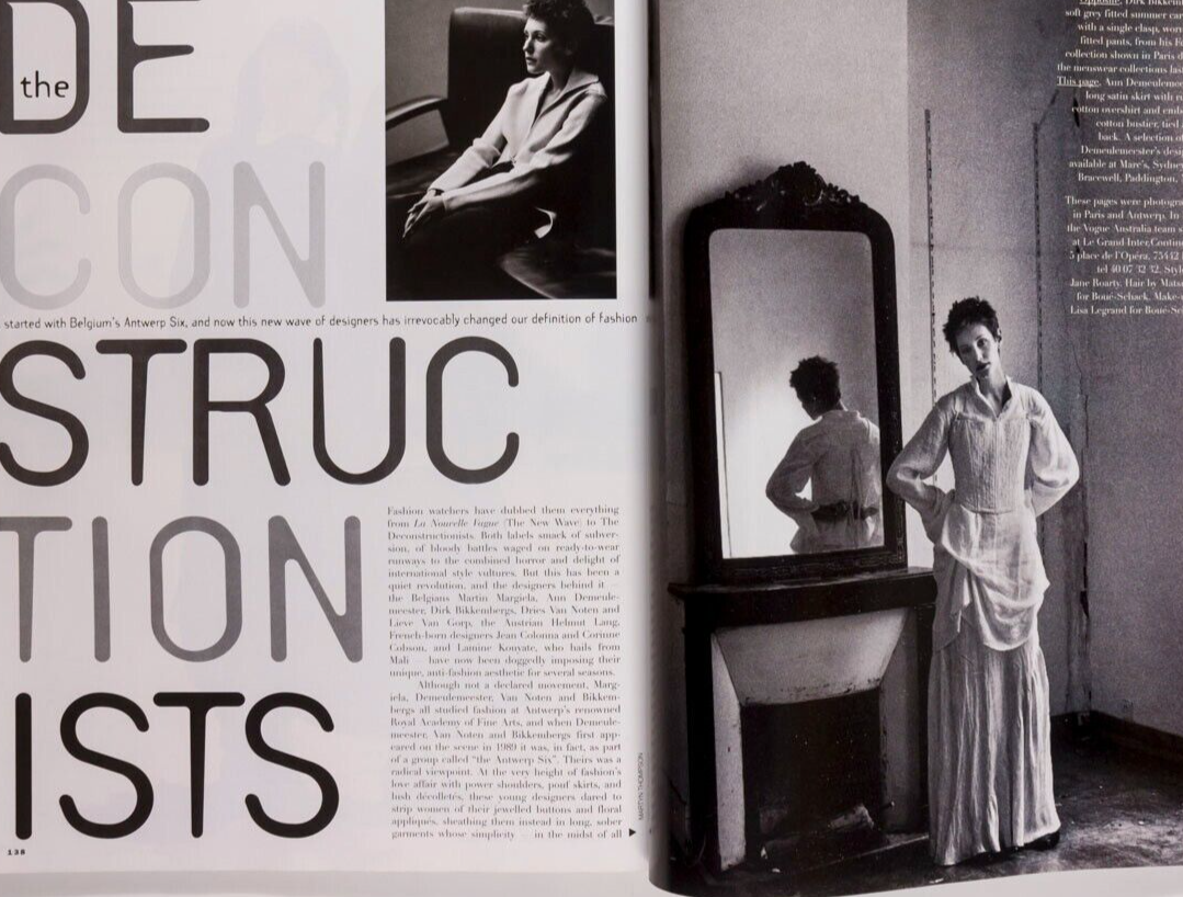 Sarah O'Hare EMMA BALFOUR Collette Dinnigan LUCIE DE LA FALAISE Margiela VOGUE