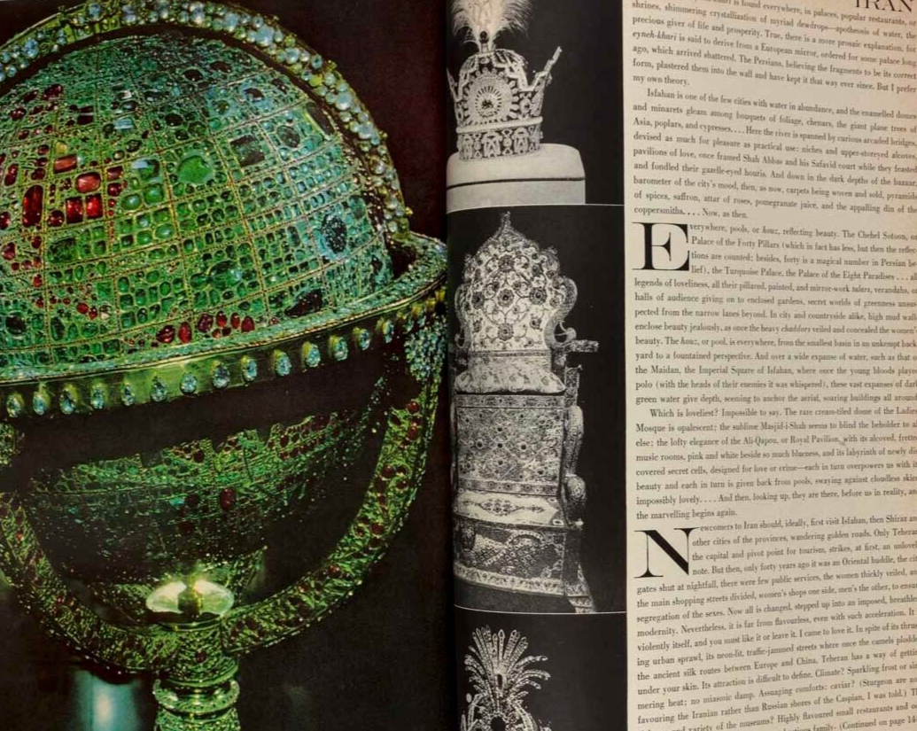 Veruschka AUDREY HEPBURN Bruce Davidson VOGUE August 15 1965 Iran GORDON PARKS
