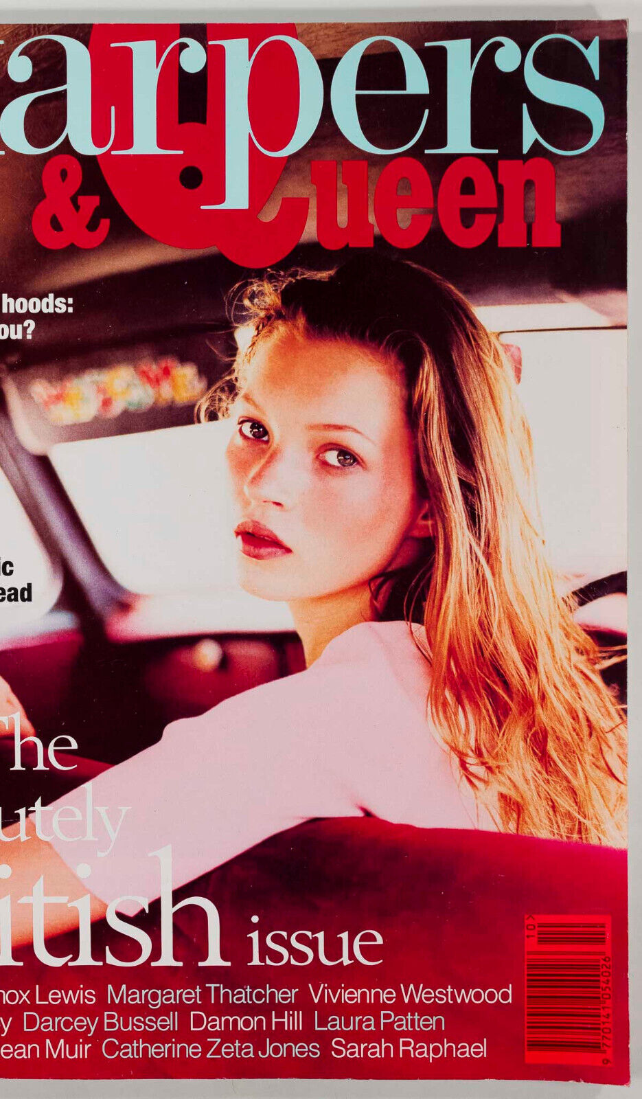 Kate Moss VIVIENNE WESTWOOD Darcey Bussell JEAN MUIR Harpers & Queen magazine UK