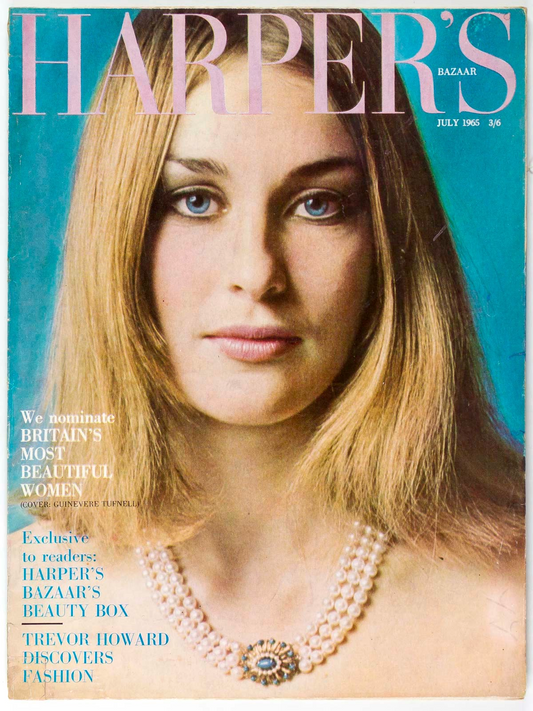 Jill Kennington FONTEYN Antoinette Sibley PRINCESS AGA KHAN Harpers UK July 1965