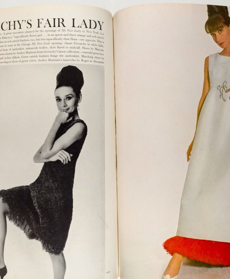 Jane Holzer AUDREY HEPBURN Givenchy VOGUE November 1964 Quant NICOLE DE LAMARGE