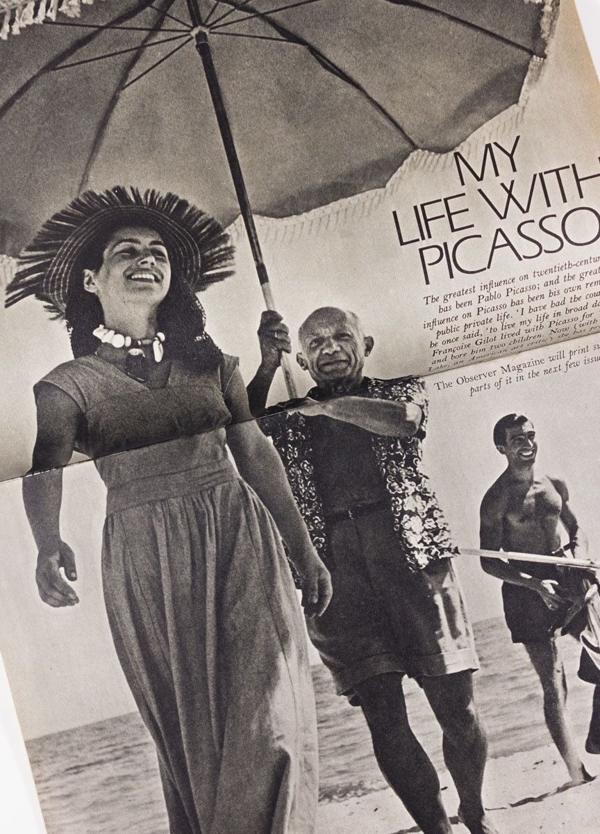 PICASSO 22 pages SHIRLEY CONRAN H.M.S.Eagle JEAN SHRIMPTON Observer magazine VTG