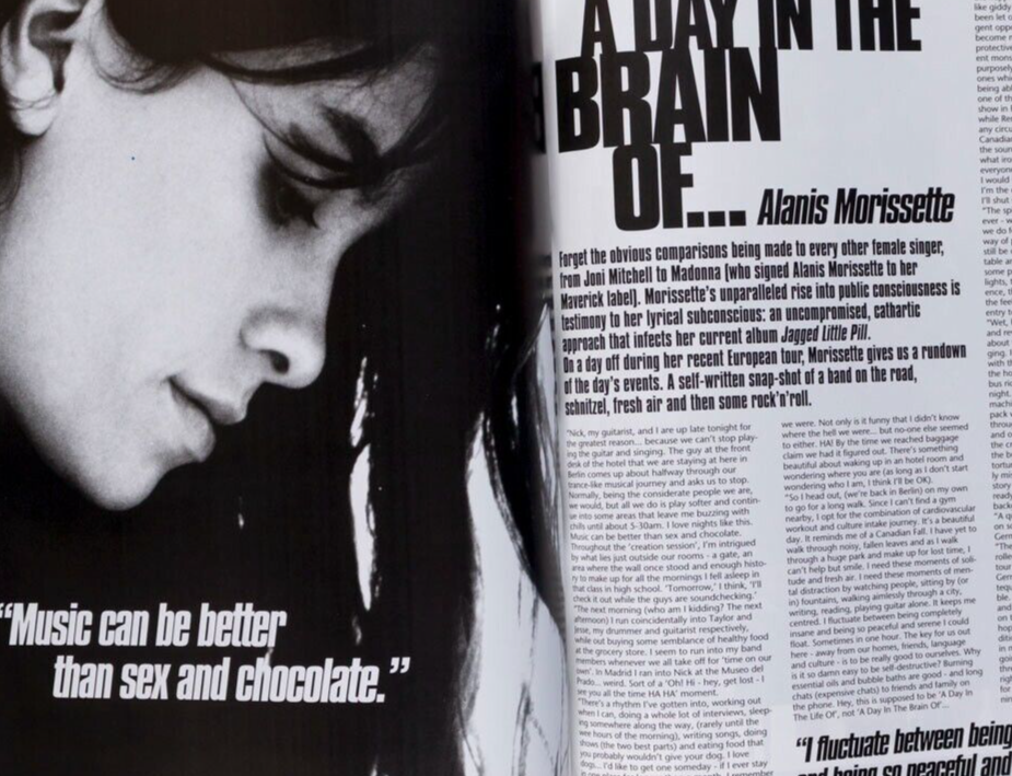 Pulp ALEXANDER McQUEEN Alanis Morissette MOLOKO Bong DJ Krush ~ DAZED & CONFUSED