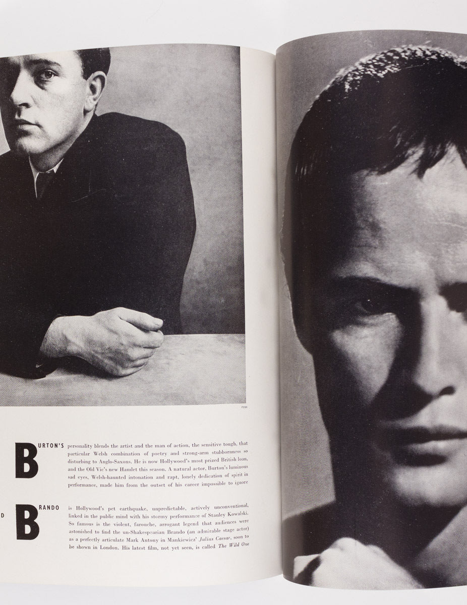 Richard Burton GRETA GARBO Marlon Brando CECIL BEATON Dior PARIS Dublin UK Vogue