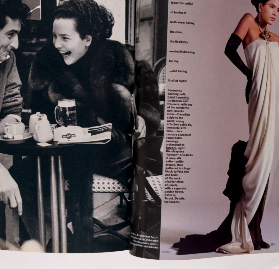 Brooke Shields AVEDON Matisse US VOGUE 1984 October Jessica Lange MATS GUSTAFSON