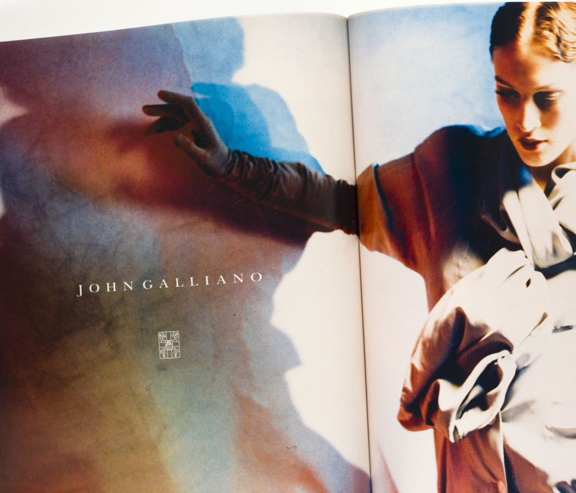 John Galliano NAOMI CAMPBELL Menswear ELLE magazine March 1988 Nell Dunn PAM HOG