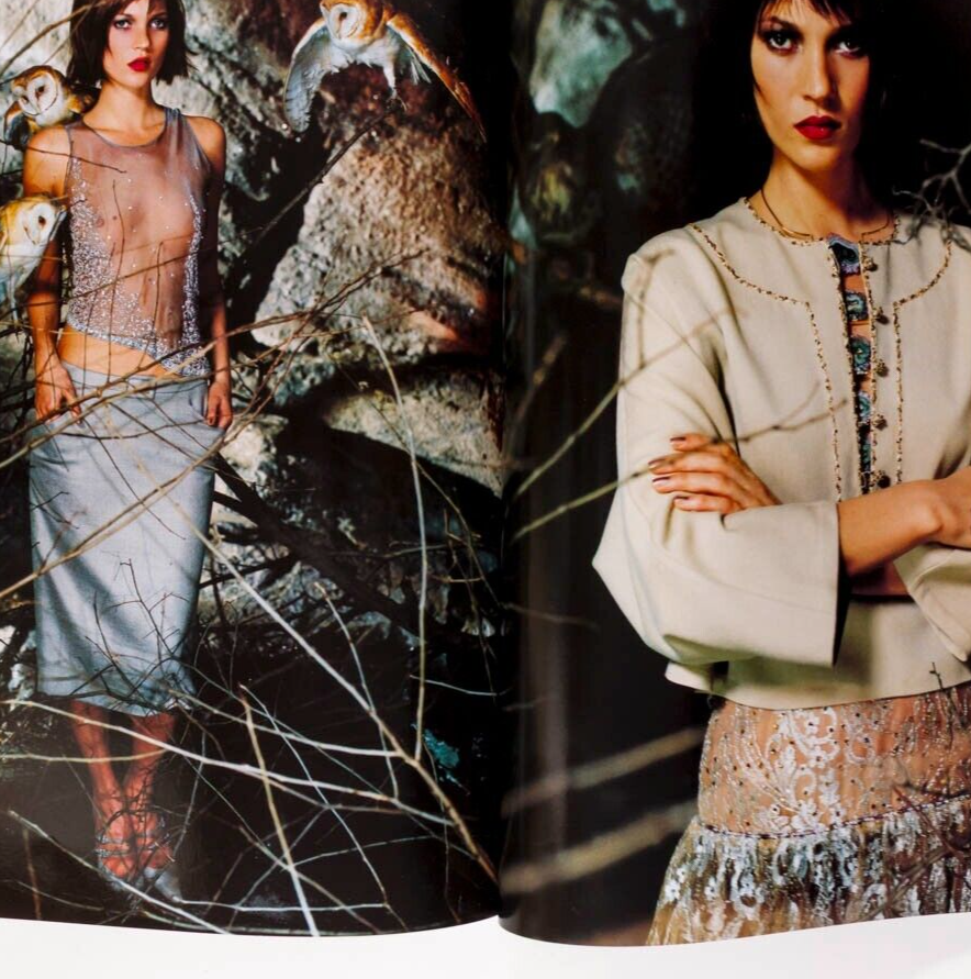 Kate Moss HAUTE COUTURE Malgosia Bela PARIS VOGUE March 1999 Natalia Semanova