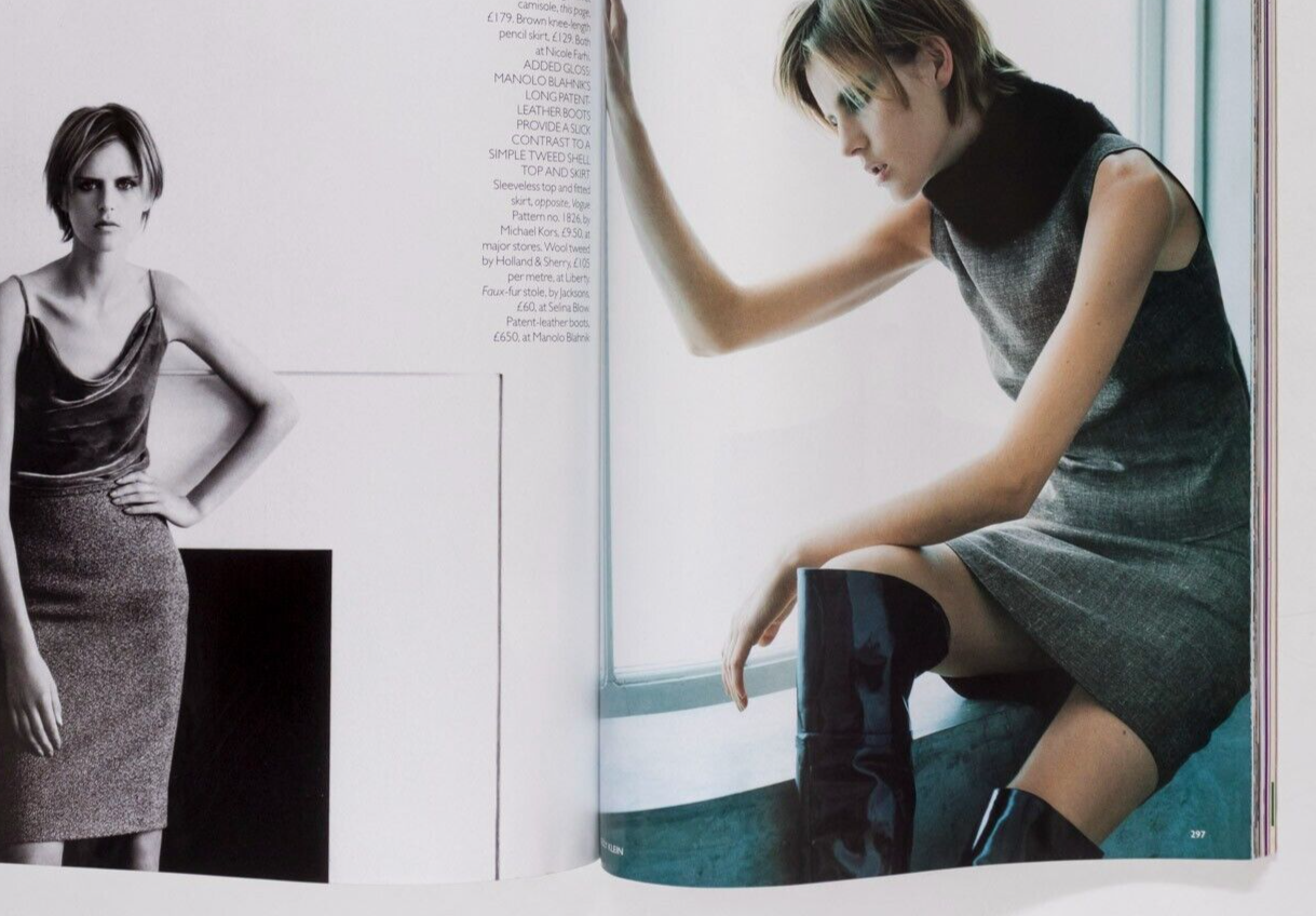 PRINCESS DIANA Patrick Demarchelier STELLA TENNANT Gianni Versace JUDE LAW Vogue