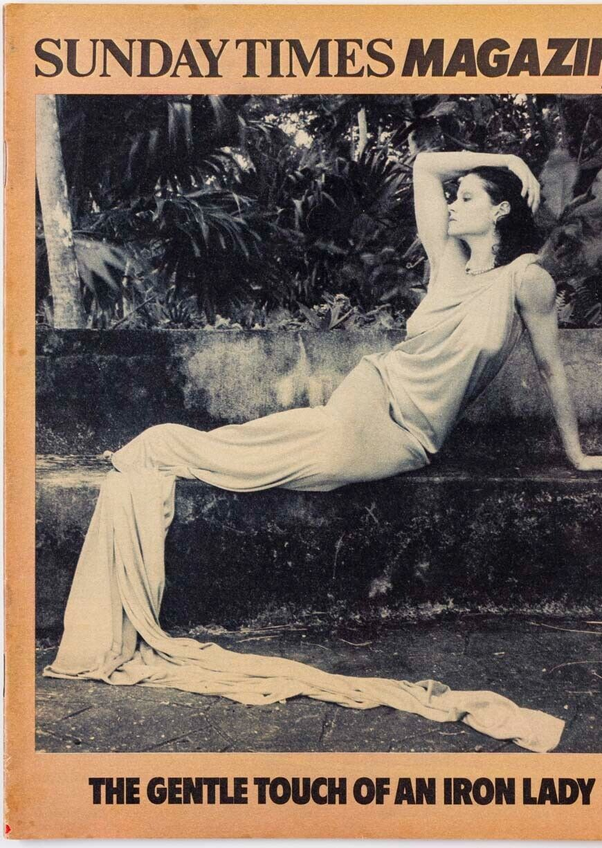 Lisa Lyon ROBERT MAPPLETHORPE Bruce Chatwin JONI MITCHELL Sunday Times magazine