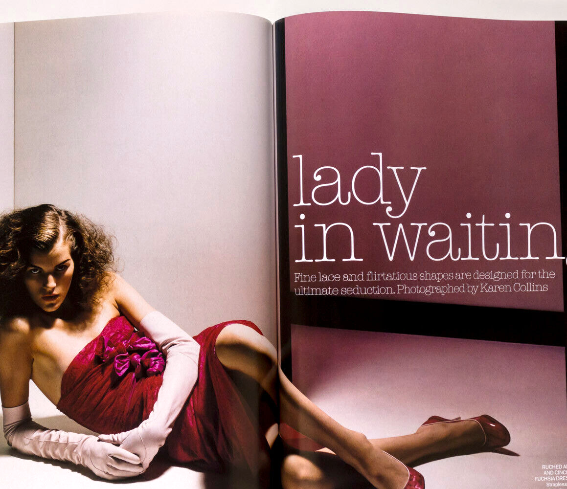 Sarah Jessica Parker HILARY RHODA Vogue magazine 2003 October SATC Diana Dondoe