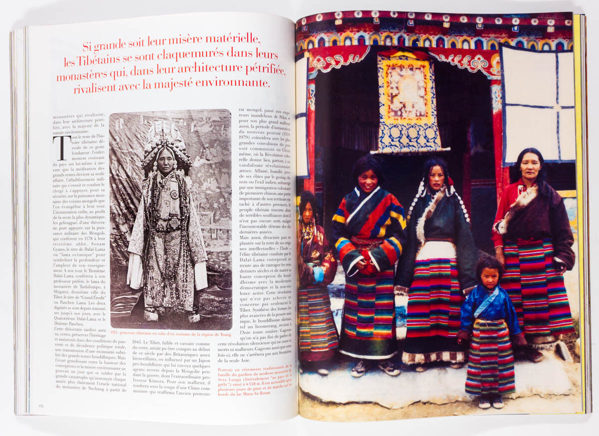 Dalai Lama TIBET Helena Christensen PAOLO ROVERSI Enrique Badulescu PARIS VOGUE