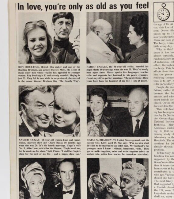 Edina Ronay HAYLEY MILLS Danish design PER NORGAARD Fokker VTG Observer Magazine