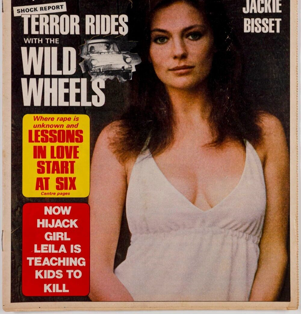 JACQUELINE BISSET Leila Khaled LINA MAGNANI Kenneth Passingham TITBITS magazine