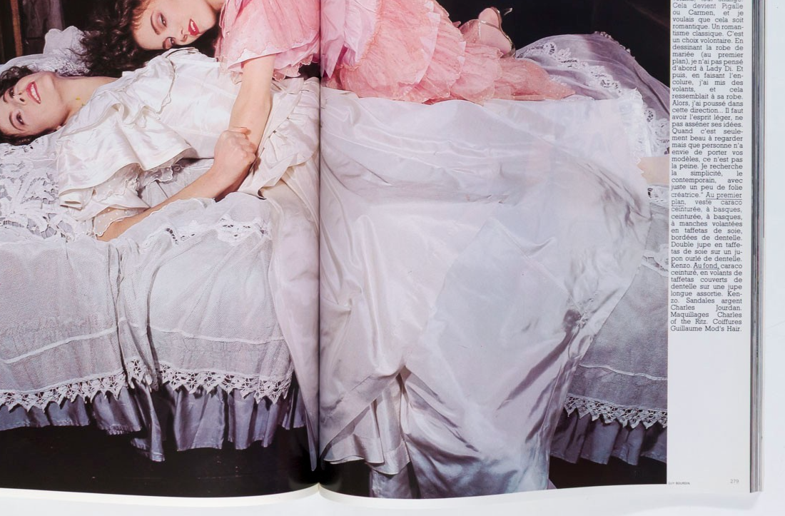 Jacki Adams GUY BOURDIN Roman Polanski BRUCE WEBER Paris Vogue February 1982 VTG