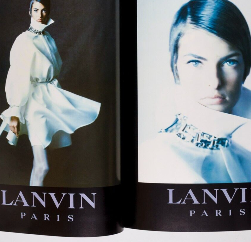 Naomi Campbell YASMEEN GHAURI Schiffer EVANGELISTA Deborah Turbeville YSL Vogue