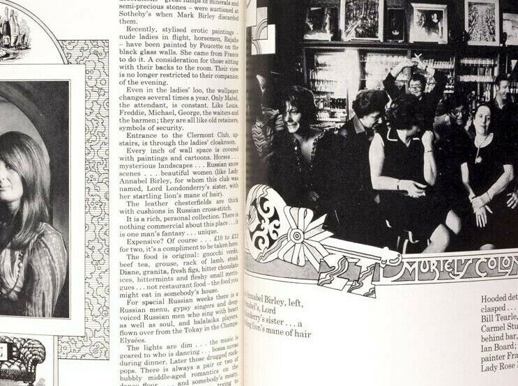 MARC BOLAN Penelope Tree FRANK AUERBACH Dennis Waterman BETTY BLYTHE Queen 1970s