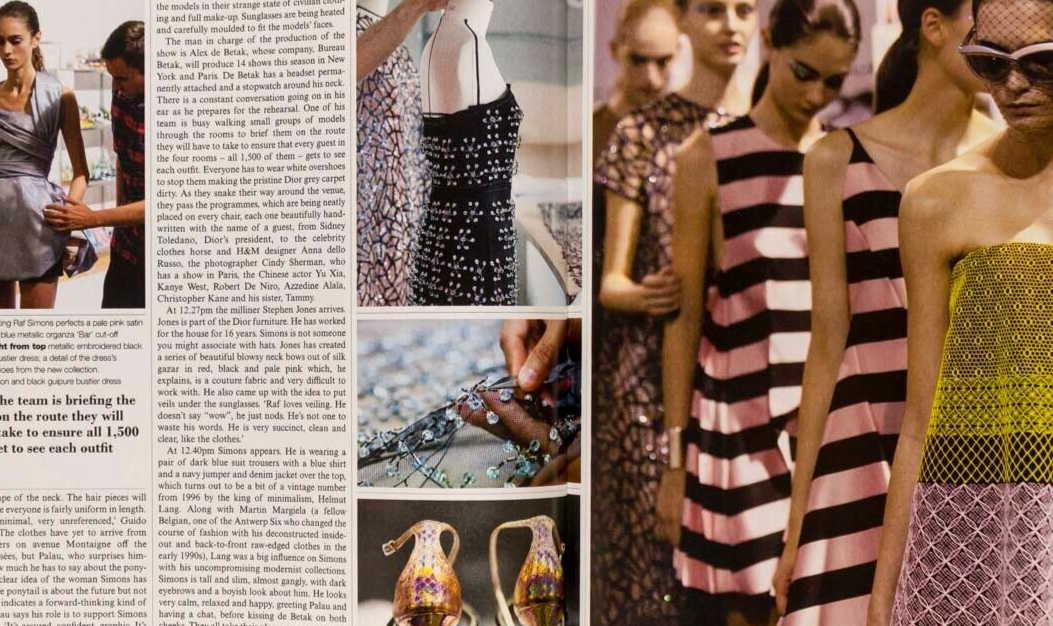 RAF SIMONS' Dior debut PIETER MULIER Martin Parr STRADIVARIUS Telegraph magazine