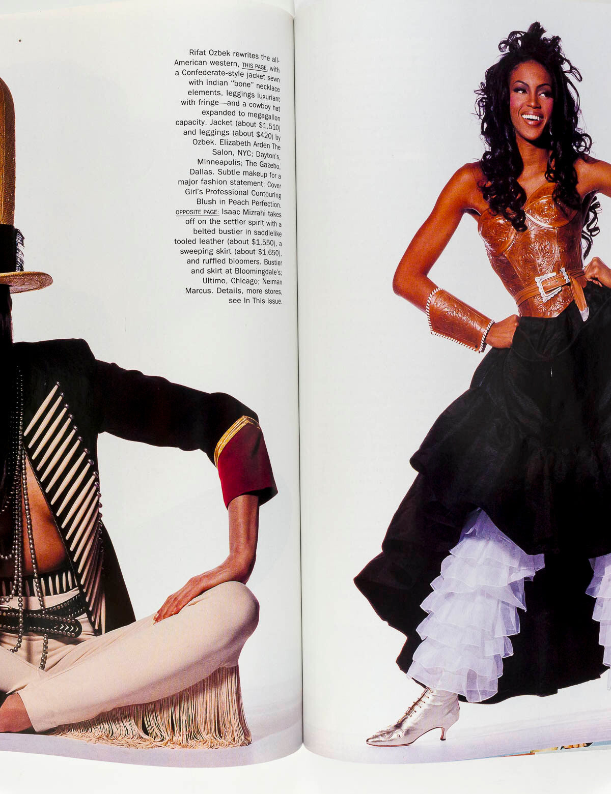 CINDY CRAWFORD Naomi Campbell LINDA EVANGELISTA Christy PRINCE Aids ALT Vogue