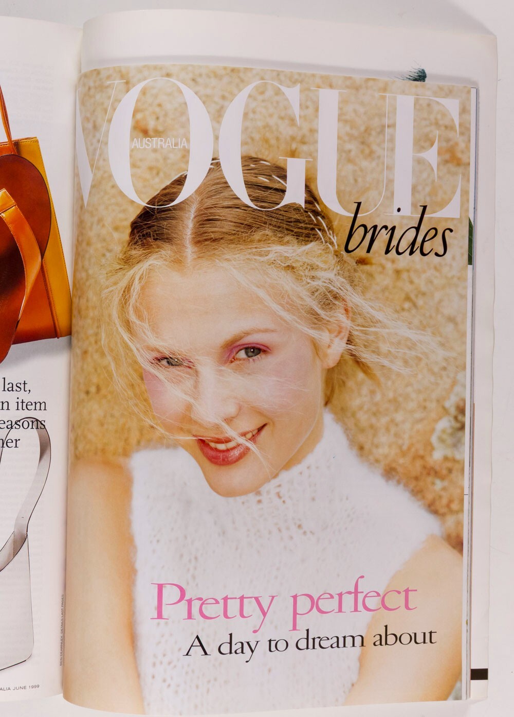 KRISTY HINZE Gucci CAROLYN BESSETTE KENNEDY Vogue Australia 6 June 1999 Galliano