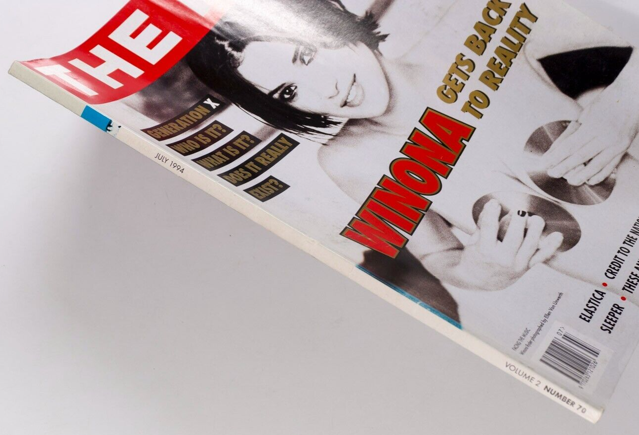 Winona Ryder PEDRO ALMODOVAR Holly Woodlawn THE FACE magazine VAUGHAN WILLIAMS