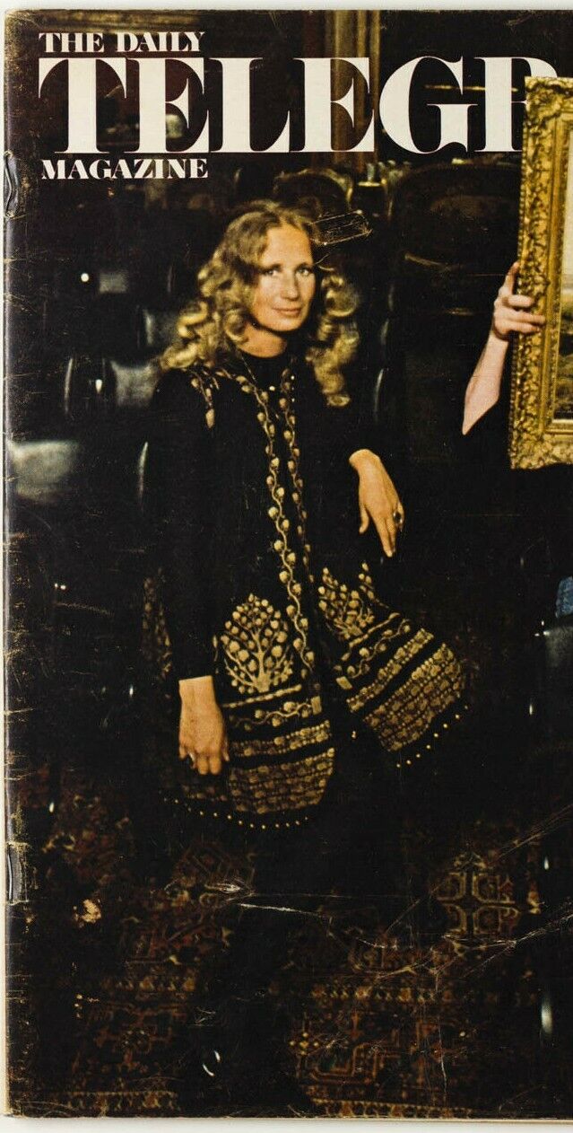 FORTUNY Vtg Couture CHRISTIE'S David Bailey GRAHAM GREENE Telegraph magazine UK