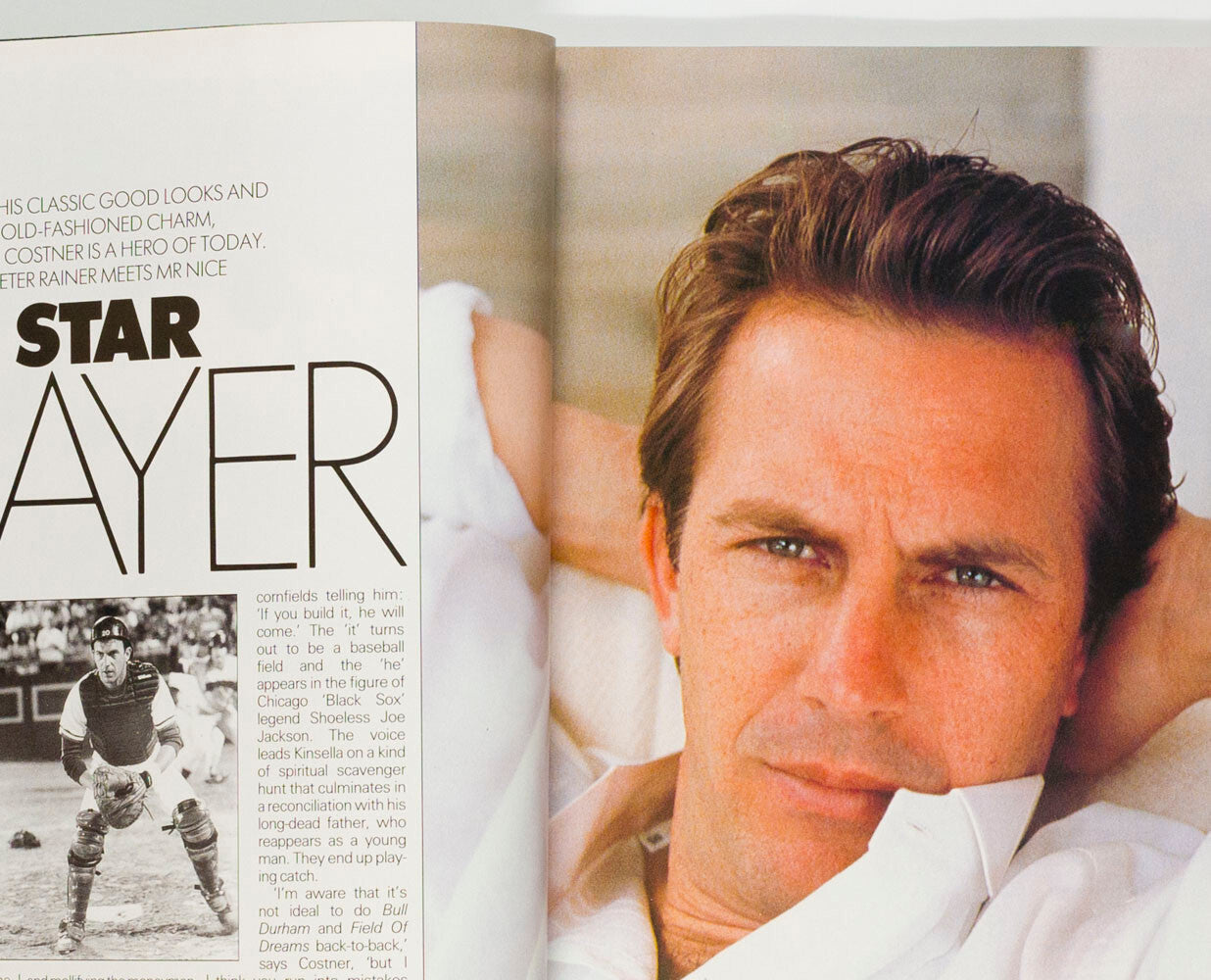CARRIE FISHER Emma Thompson GIGLI Paulina Porizkova KEVIN COSTNER Elle magazine