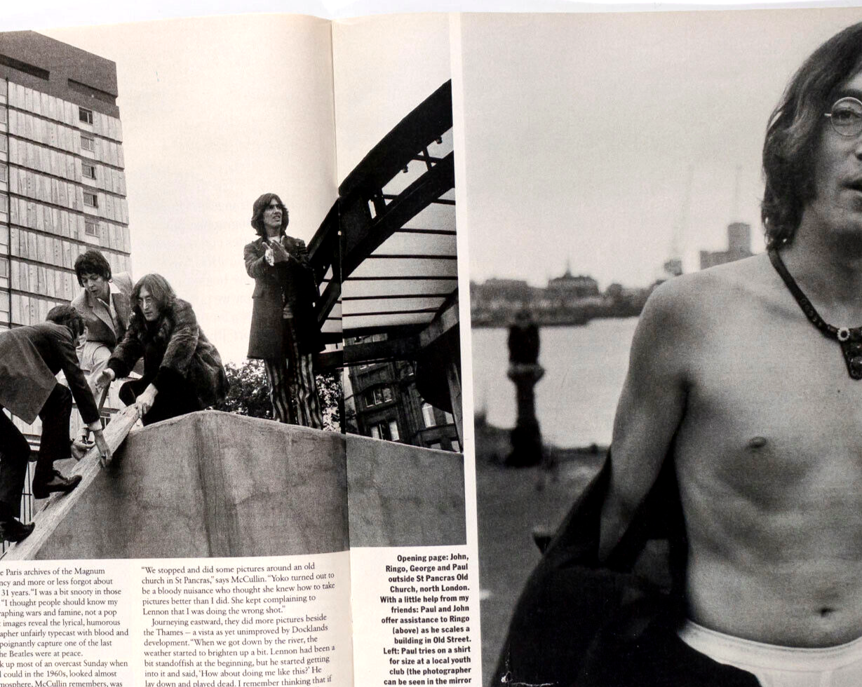 THE BEATLES Don McCullin DAVID CROSBY Dr Who BRANKA KATIC Sunday Times magazine