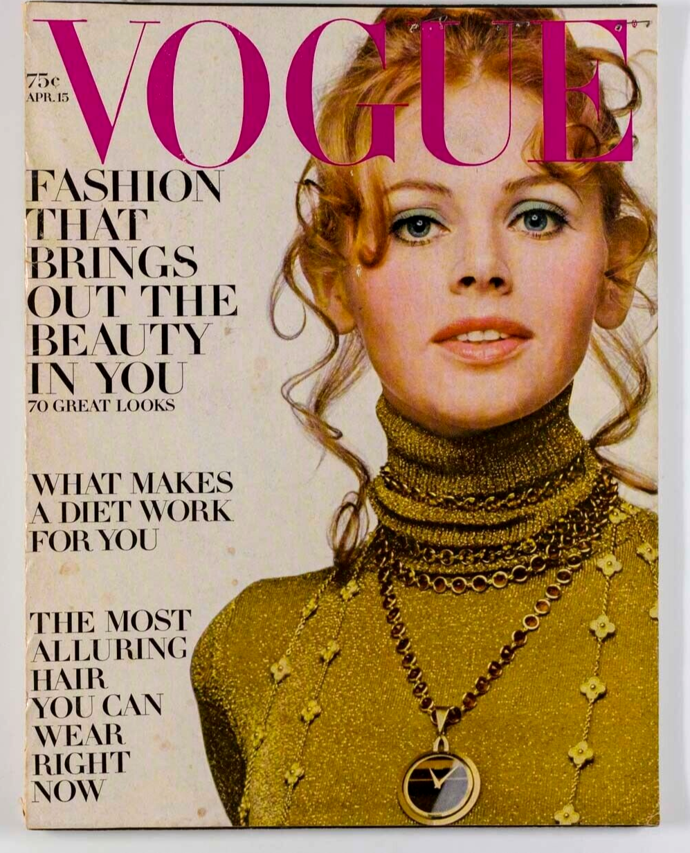Britt Ekland NAOMI SIMS Jean Shrimpton ROSTROPOVICH Avedon PENN Horst US Vogue