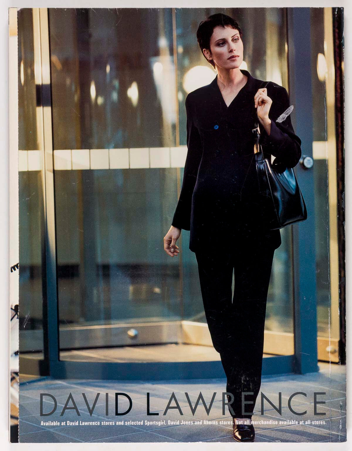 Kylie Bax DAMIEN HIRST Lachlan Murdoch VOGUE AUSTRALIA August 1997 Stiletto VTG