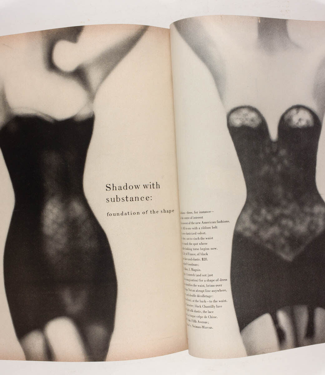 ANNE ST. MARIE Irving Penn RENE BOUCHE Horst CARL ERICKSON Vogue 1957 September