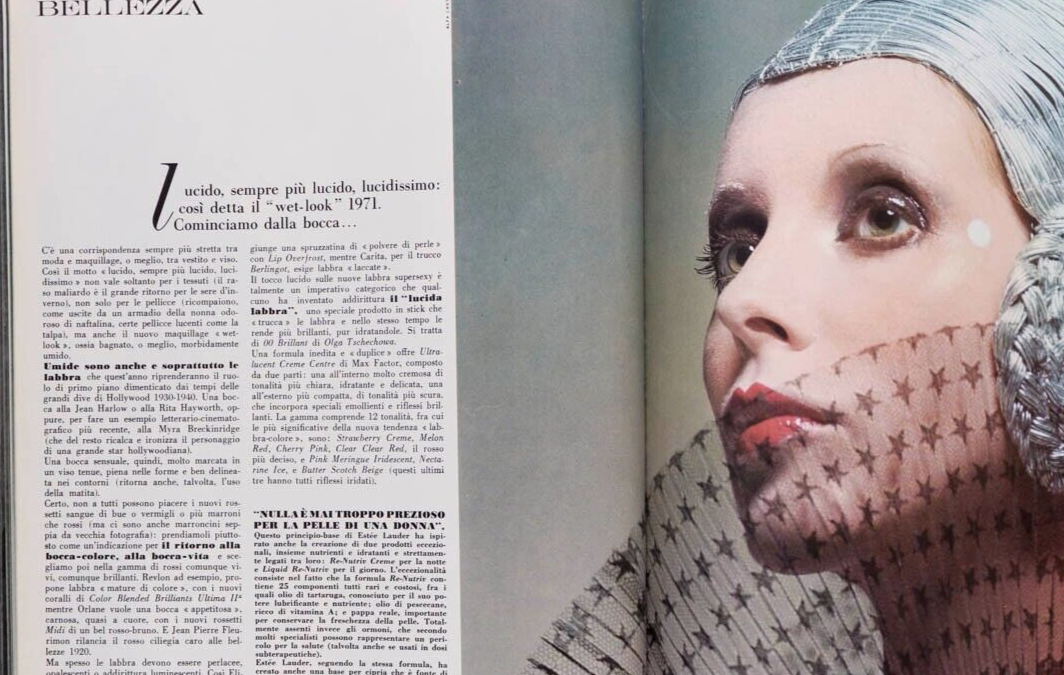 Birgitta Ramang VERUSCHKA Marisa Berenson VOGUE ITALIA Sept 1970 Donna Mitchell