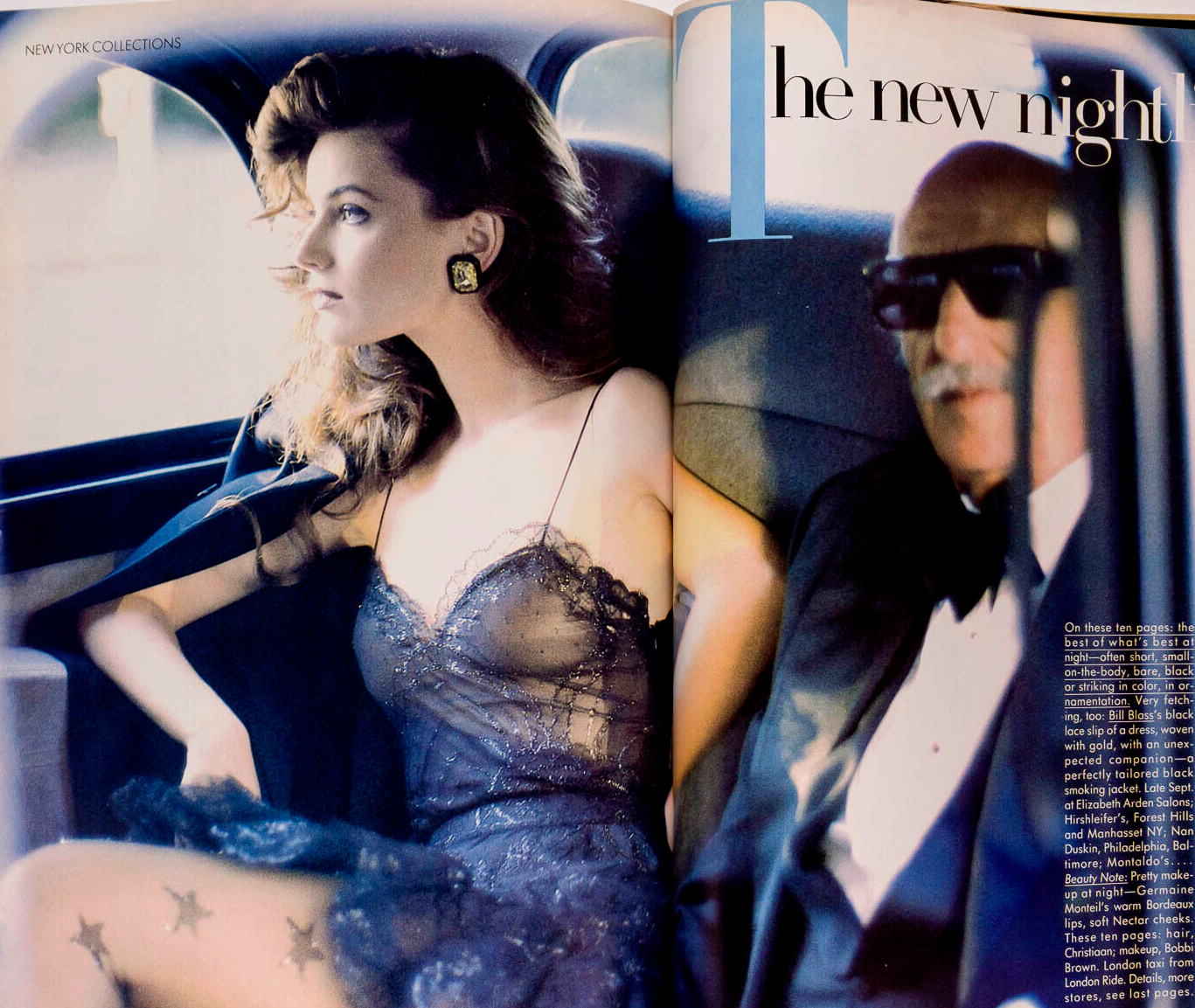 Cindy Crawford MOLLY RINGWALD Emily Lloyd VOGUE Sept 1987 US Evangelista PATITZ