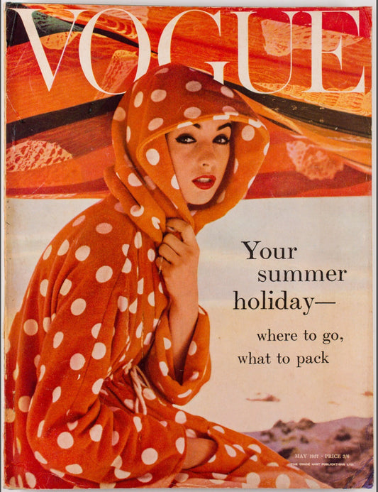 NORMAN PARKINSON Wenda CARL ERICKSON Vogue May 1957 Colette RENE GRUAU Stemp VTG